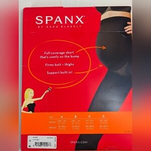 SPANX Mama Maternity Tights Size A Very Black Opaque All Day Smoothing Support